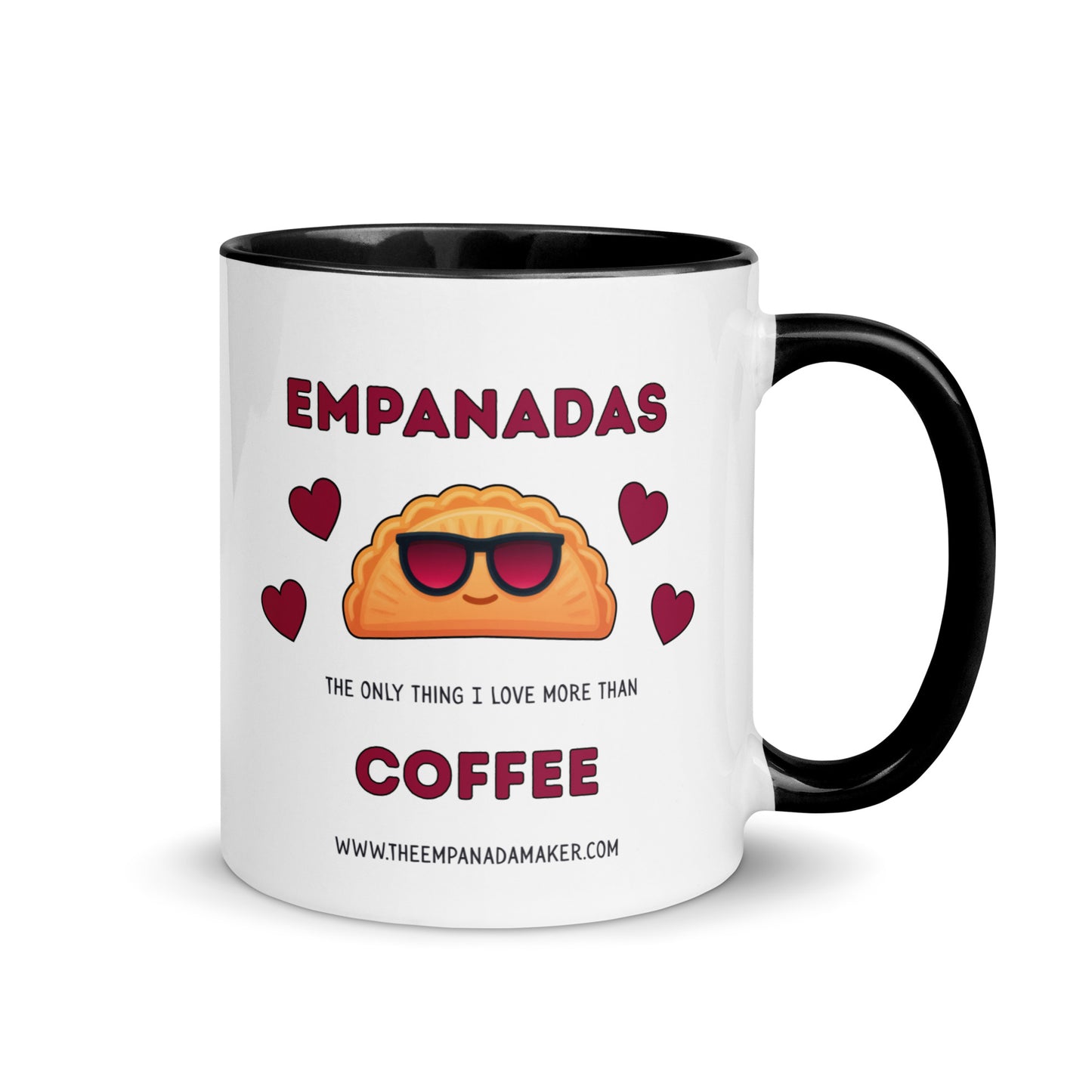 EMPANADAS & COFFEE - Dual Color Glossy Mug