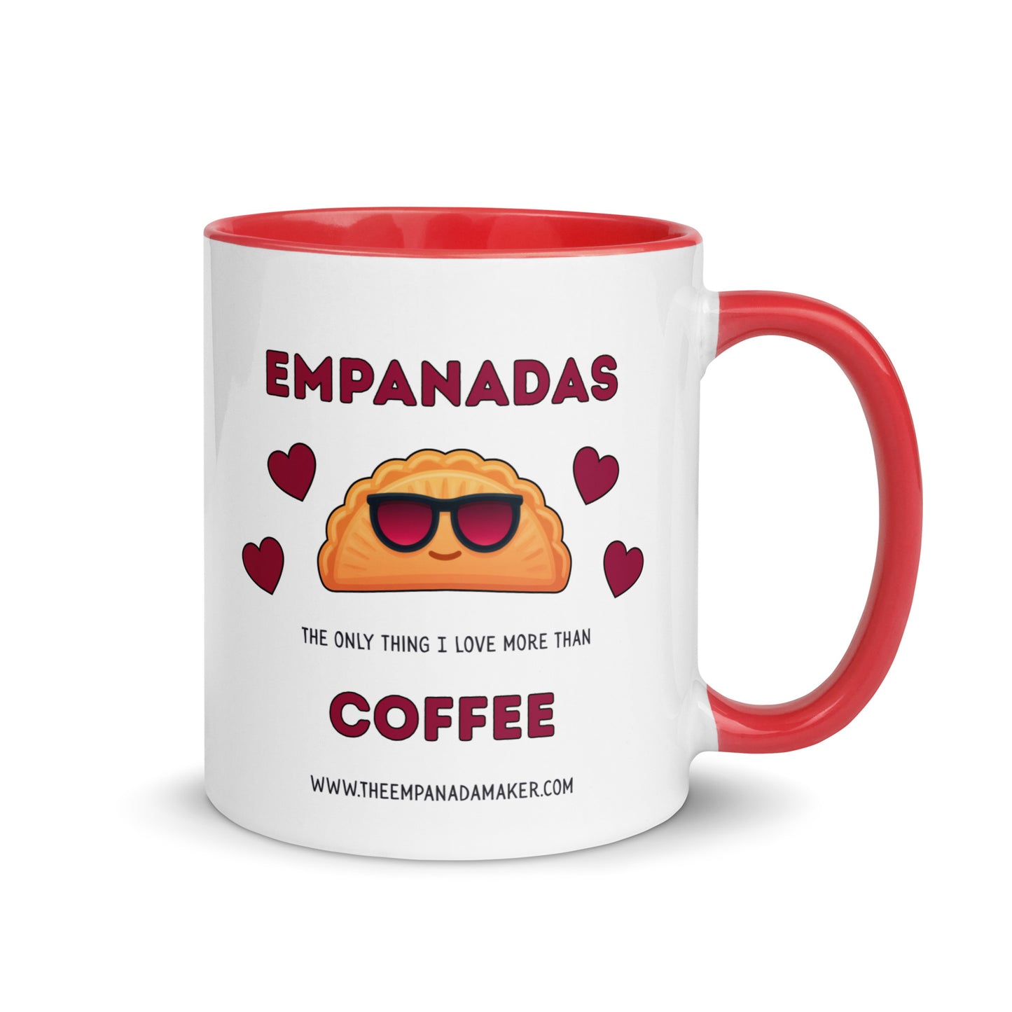 EMPANADAS & COFFEE - Dual Color Glossy Mug