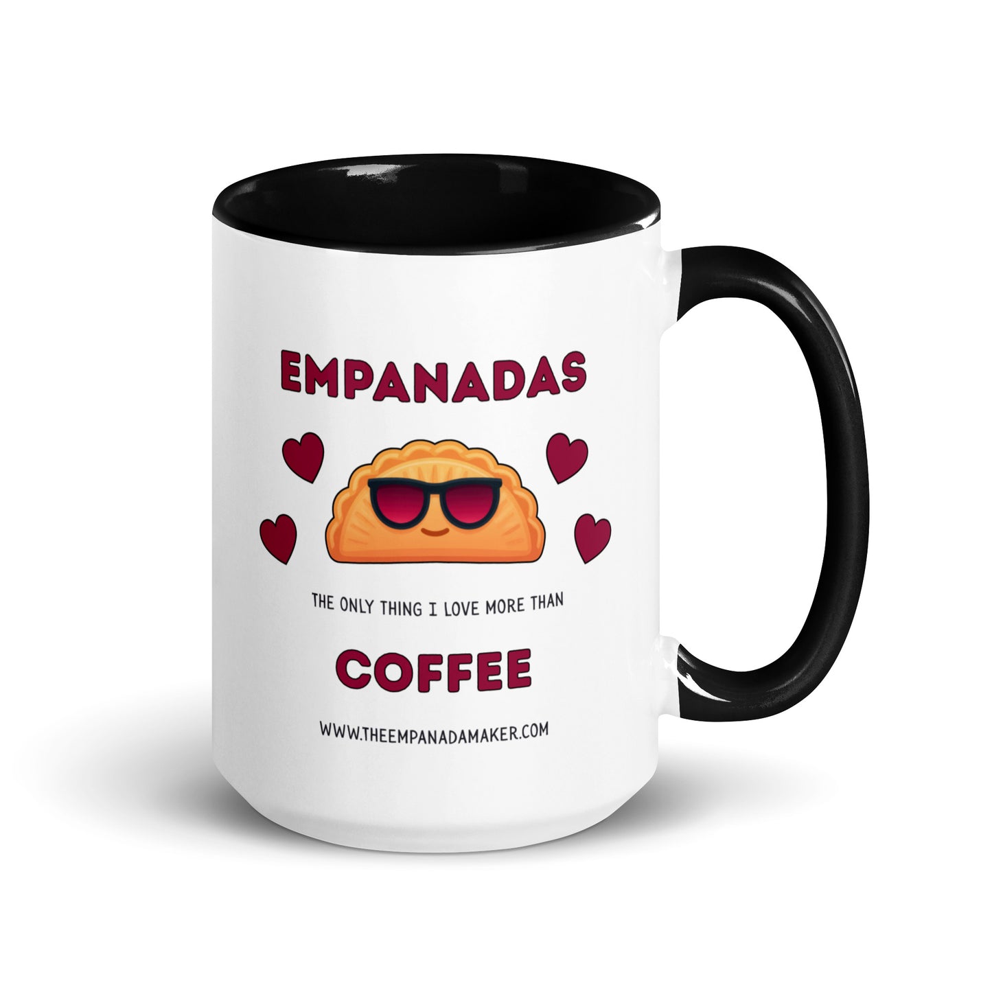EMPANADAS & COFFEE - Dual Color Glossy Mug