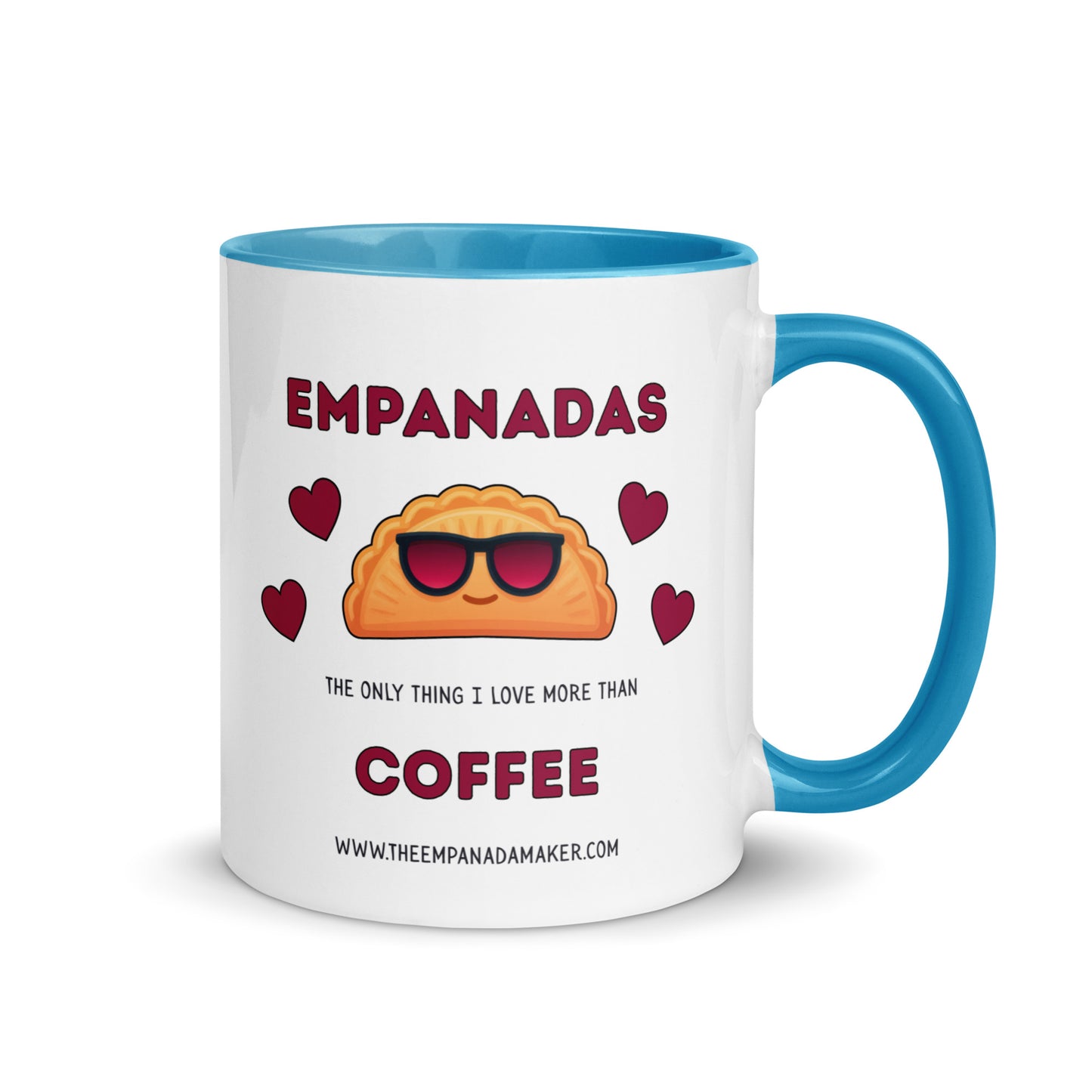 EMPANADAS & COFFEE - Dual Color Glossy Mug