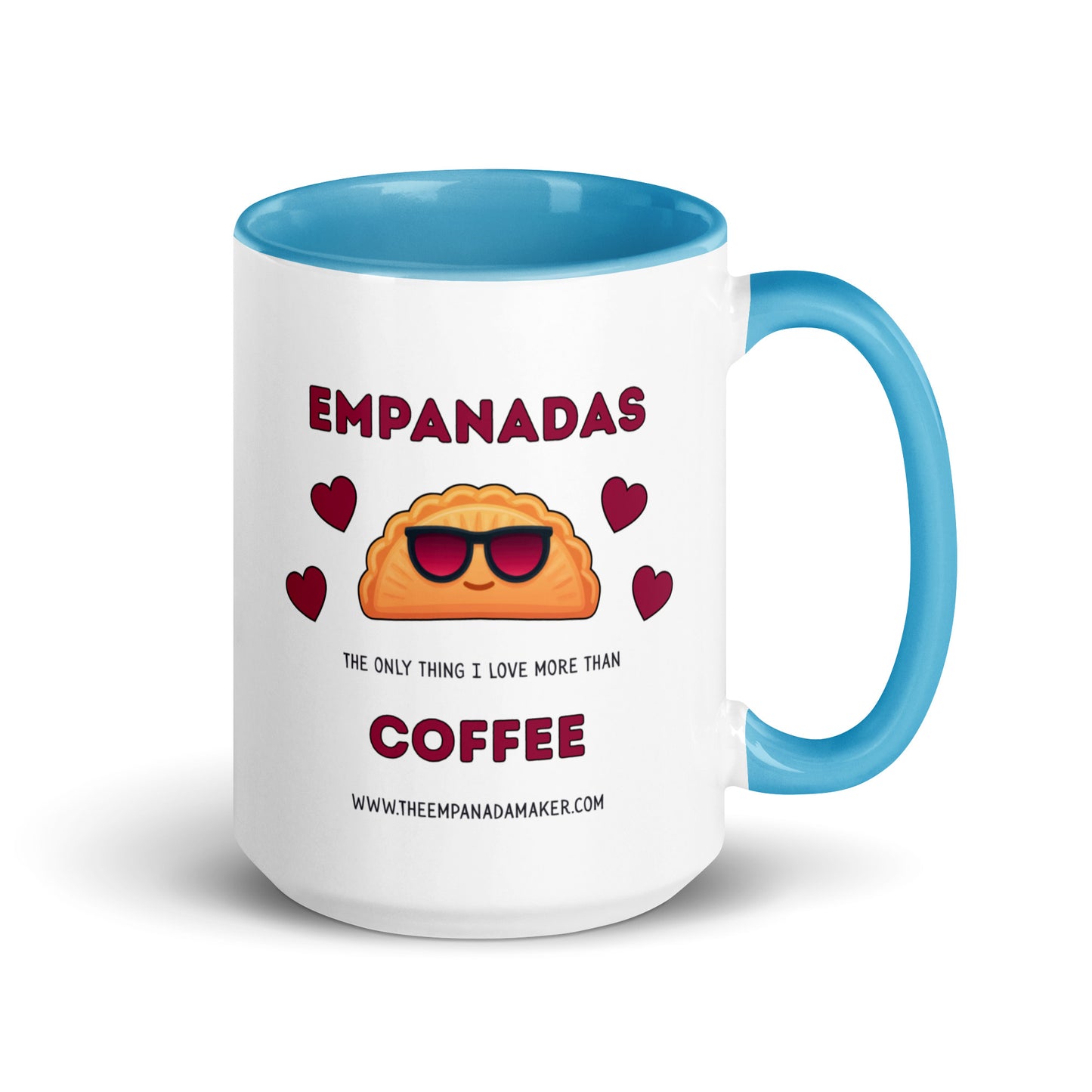 EMPANADAS & COFFEE - Dual Color Glossy Mug