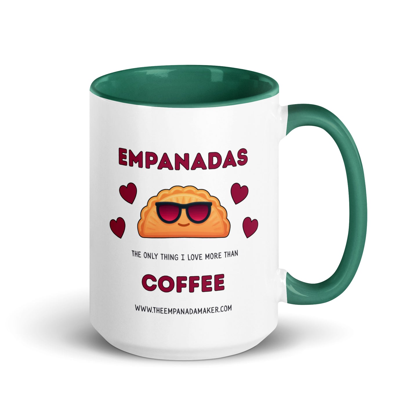 EMPANADAS & COFFEE - Dual Color Glossy Mug