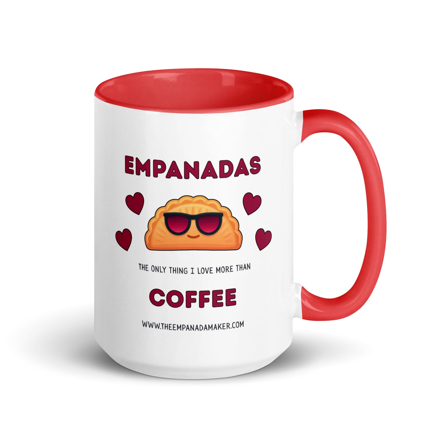 EMPANADAS & COFFEE - Dual Color Glossy Mug